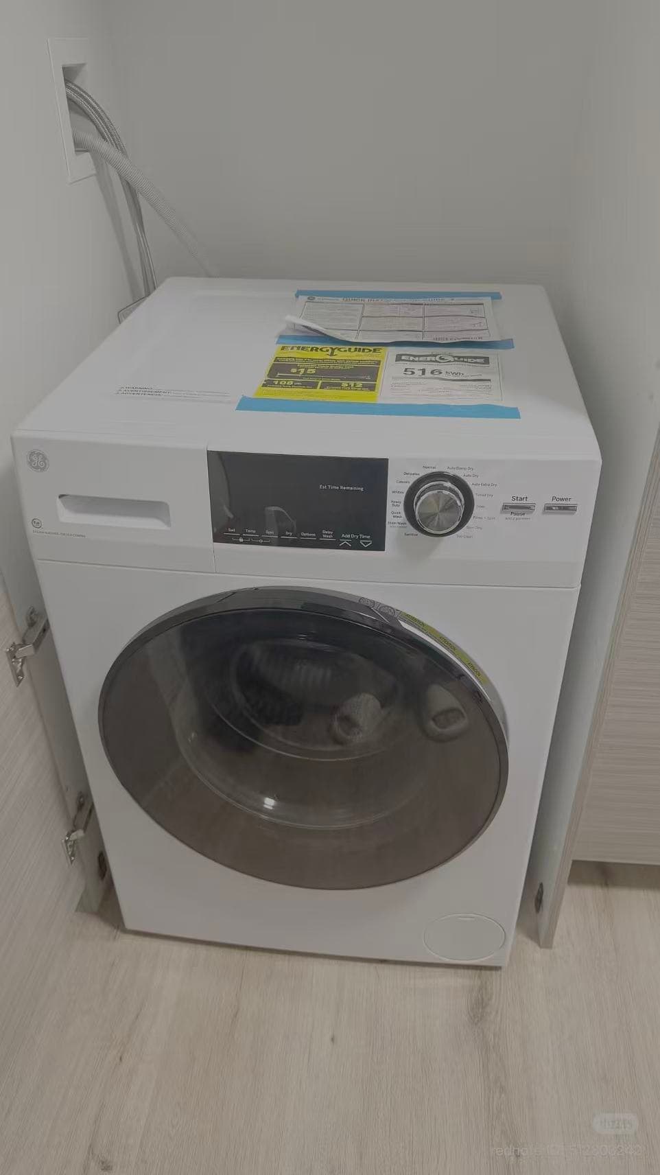 ✨ Like-new GE 24" All-in-One Washer & Dryer Combo ✨ - Image 1